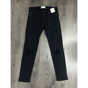 Abercrombie kids Super Skinny Jean Black 13/14 Regular Girls NWT